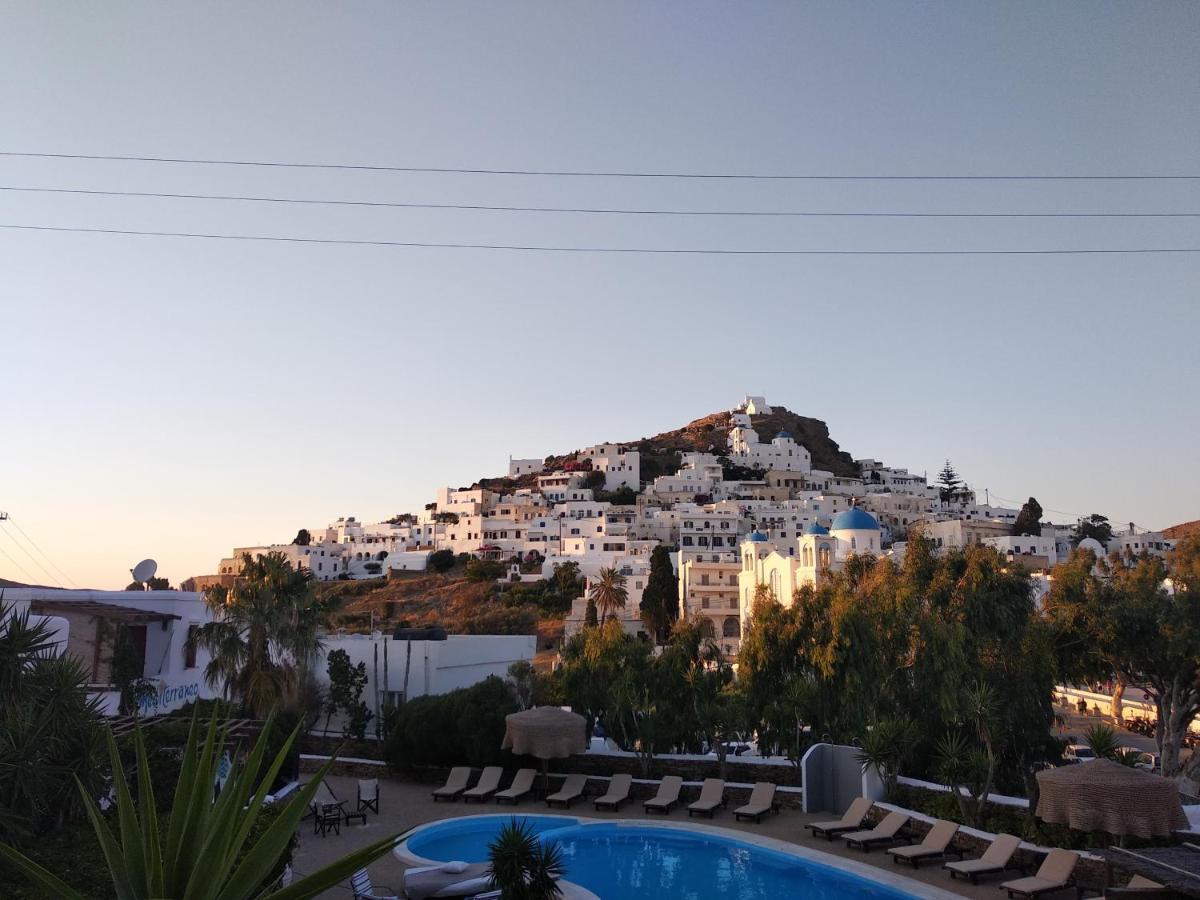Hotel Mediterraneo Ίος Εξωτερικό φωτογραφία